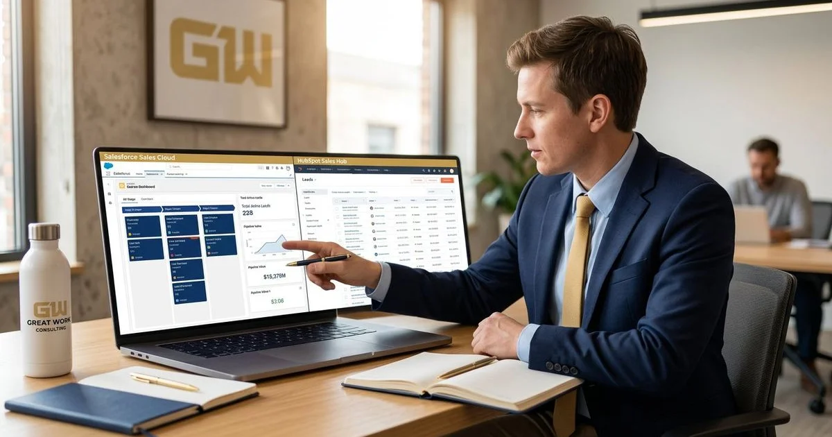 Best CRM Software for Contractor Businesses: GoHighLevel vs HubSpot vs Jobber